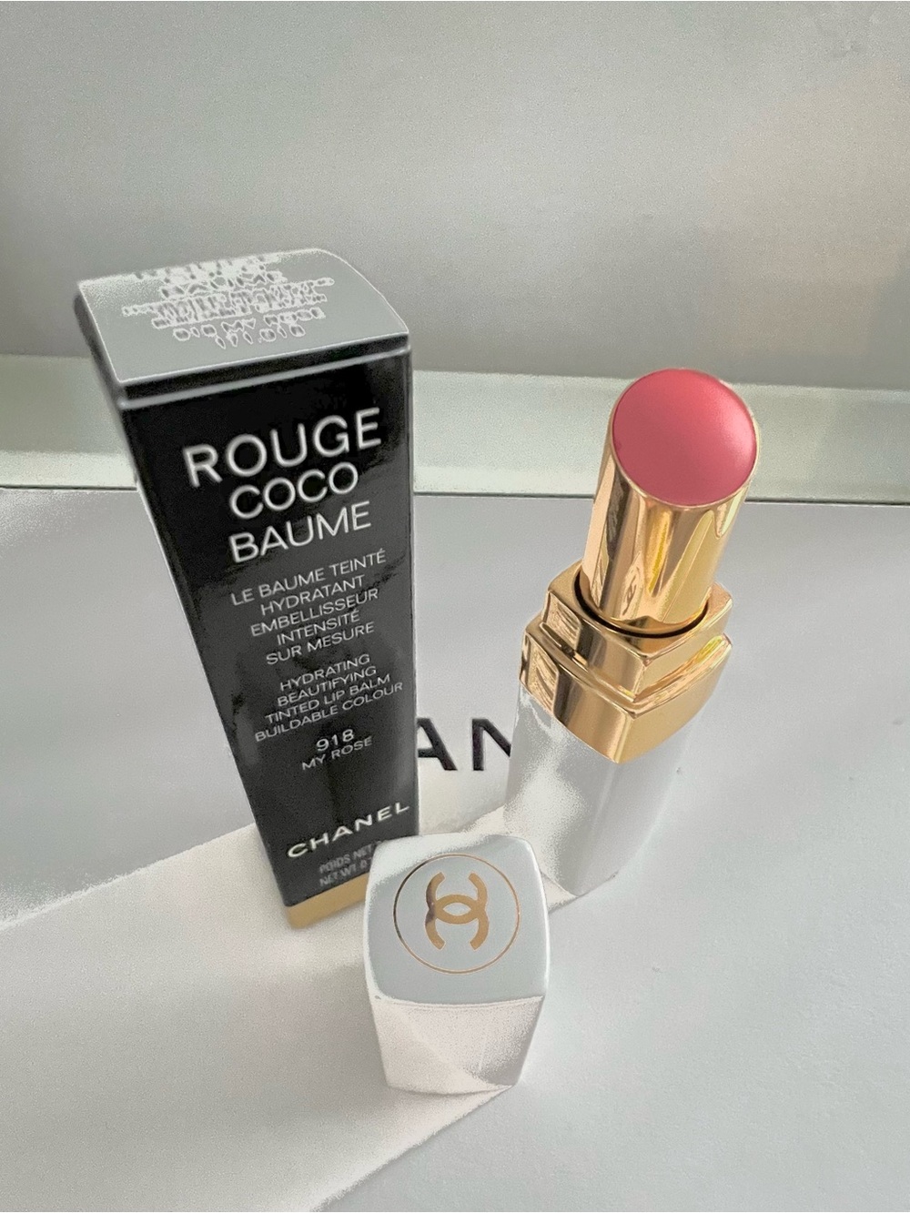 🌸Chanel Rouge Coco Baume #918 “My Rose”🌸
